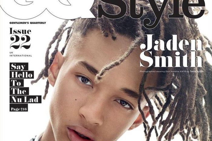 Jaden Smith on the cover of GQ Style