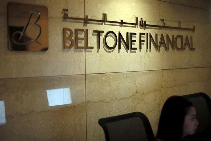A worker is seen at the headquarters office of Beltone Financial in Cairo, Egypt, October 26, 2015.