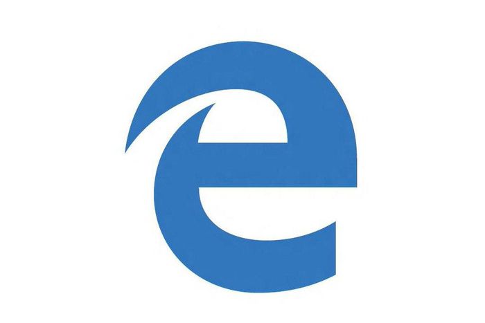 Microsoft Edge logo.