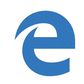 Microsoft Edge logo.