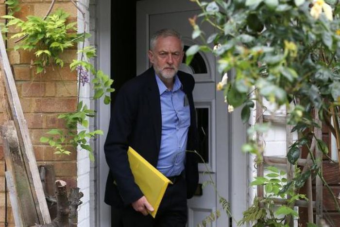 UK Labour leader Corbyn calls for calm after challenger's office vandalised