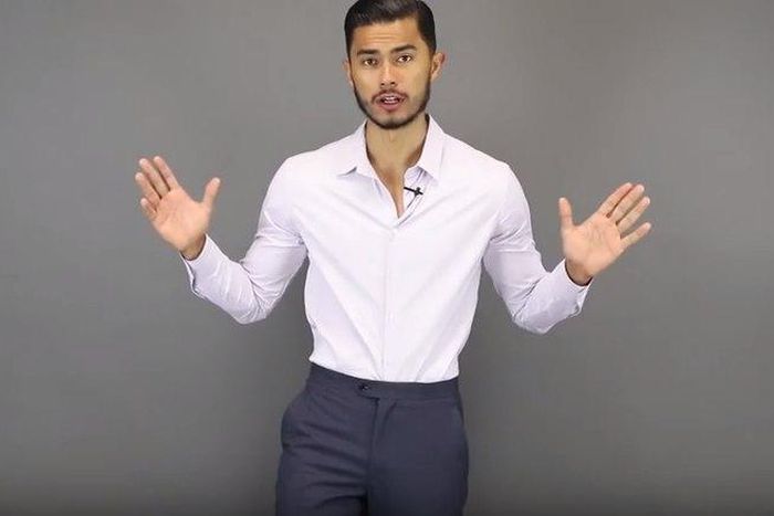 A neatly tucked in shirt gives an illusion of being put together all day