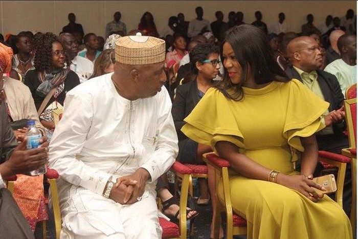 Stephanie Linus at the premiere of movie 'Dry' in Gambia