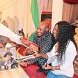 2Face Idibia, Annie visit Esama of Benin Kingdom