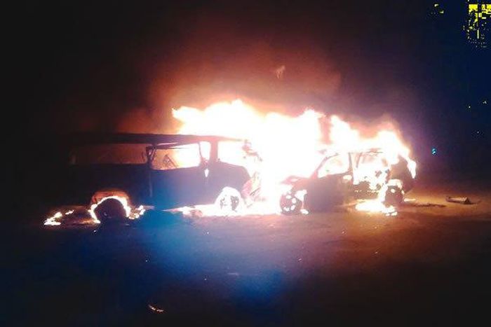 Scene of the accident