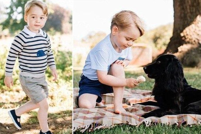 Prince George is regal in these photos as he turns 3