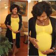 Tonto Dikeh rocking her baby bump