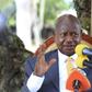 Uganda President Yoweri Museveni during a past address at his country home in Rwakitura (Reuters)