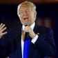 U.S. Republican presidential candidate Donald Trump addresses the audience at the Savannah Center in Cincinnati