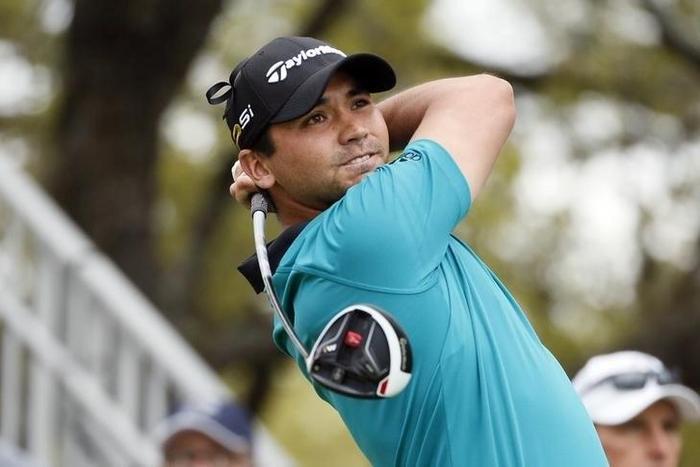 Mar 23, 2016; Austin, TX, USA; Jason Day hits his tee shot on the first hole during the first round of the Dell Match Play Championship golf tournament at Austin Country Club. Mandatory Credit: Soobum Im-USA TODAY Sports