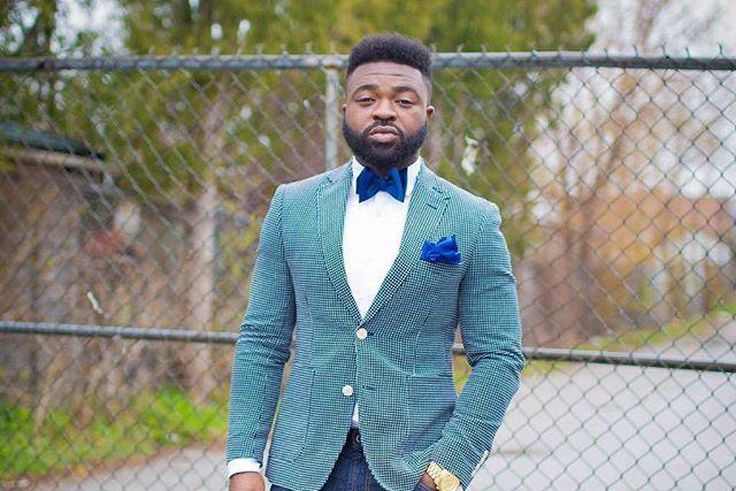 Bismark Adomako is a stylish man