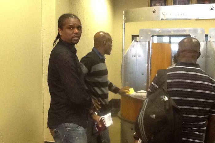 Kanu Nwankwo in Nelspruit