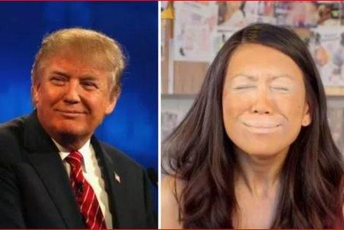 Watch hilarious Donald Trump beauty tutorial to make your face great again