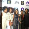 Olajumoke Orisaguna is flanked by Lala Kemi, Iretiola Doyle, Mo Abudu and Omoni Oboli