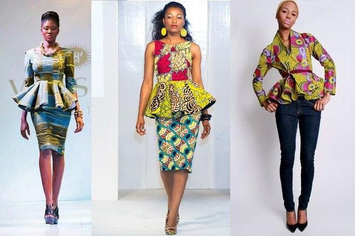 Ankara Peplum top styles