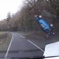 Picture of car somersaulting through the air goes viral