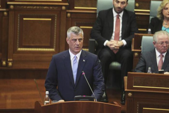 Tear gas disrupts new Kosovo leader's call for reconciliation