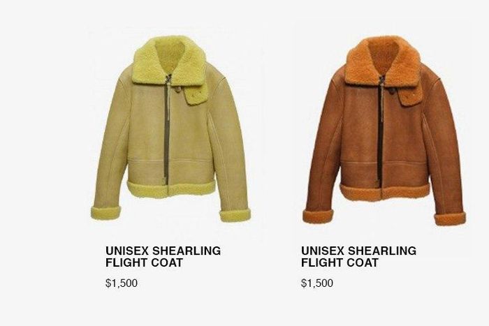 Yeezy Season 3 leaked prices for coats