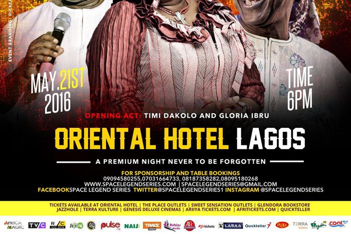 King Sunny Ade, Onyeka Onwenu, Ebenezer Obey and Timi Dakolo