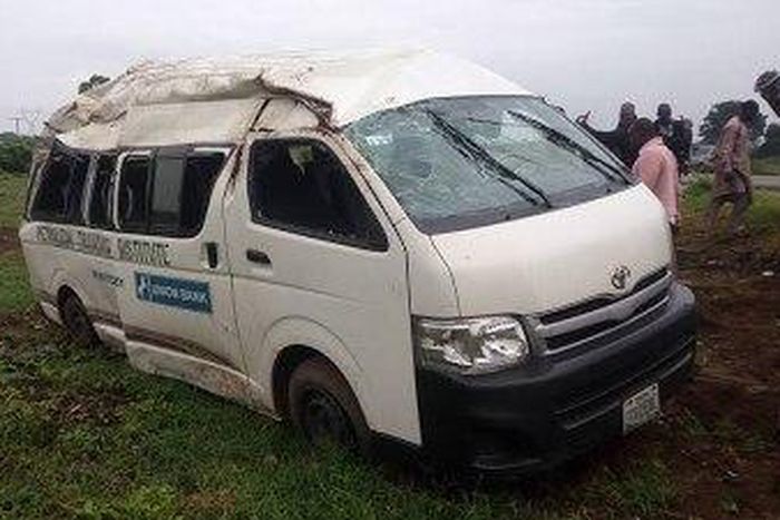 Photos from the scene of the accident