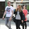 David de Gea and Edurne Garcia