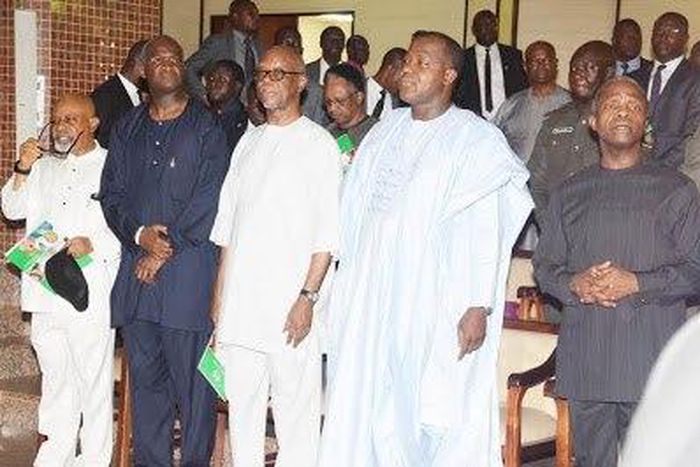 Service of Songs for late Minister of State for Labour and Productivity, James Ocholi on March 16, 2016