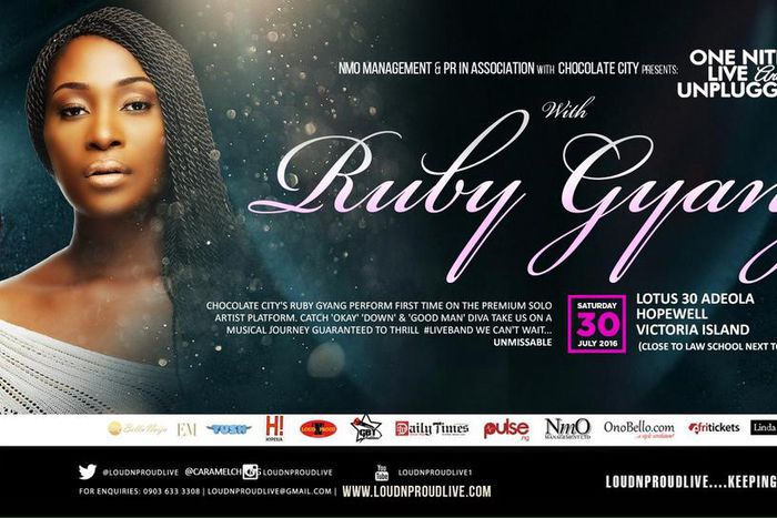 One Nite: Live & Unplugged with Ruby Gyang