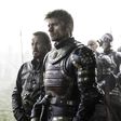 Jerome Flynn (Bronn) and Nikolaj Coster-Waldau (Jaime Lannister) in Game of Thrones.