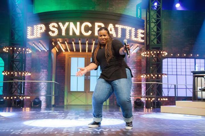 Chigurl on episode 3 of Lip Sync Battle Africa