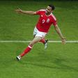 Football Soccer - Wales v Belgium - EURO 2016 - Quarter Final - Stade Pierre-Mauroy, Lille, France - 1/7/16 - Wales' Hal Robson-Kanu celebrates after scoring a goal.   REUTERS/Charles Platiau