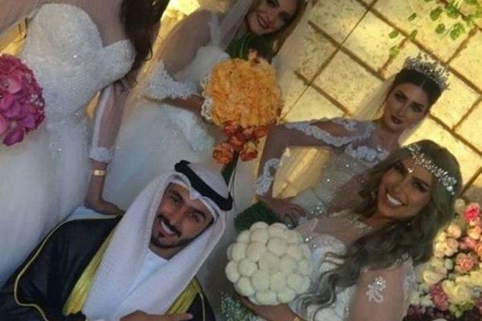 Man weds four wives at the same time to spite ex