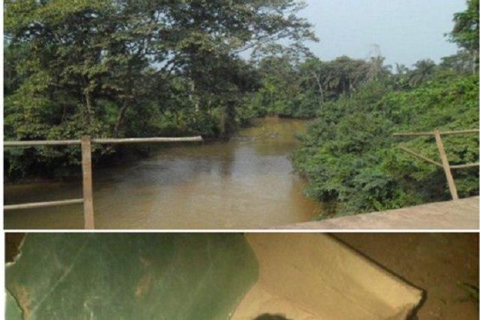 This baby was abandoned by its mother