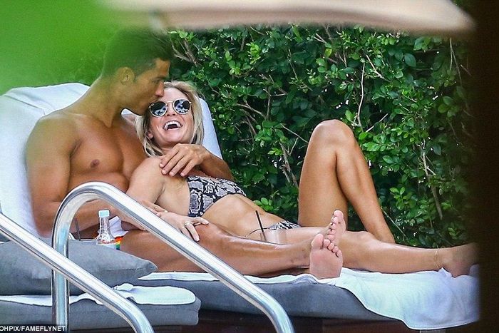 Cristiano Ronaldo and Cassandre Davis