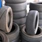 Worn out tires