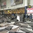 Site of Brussels Airport explosion