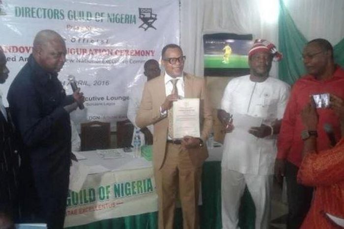 Andy Amenechi handing over office to incoming president, Fred Amata