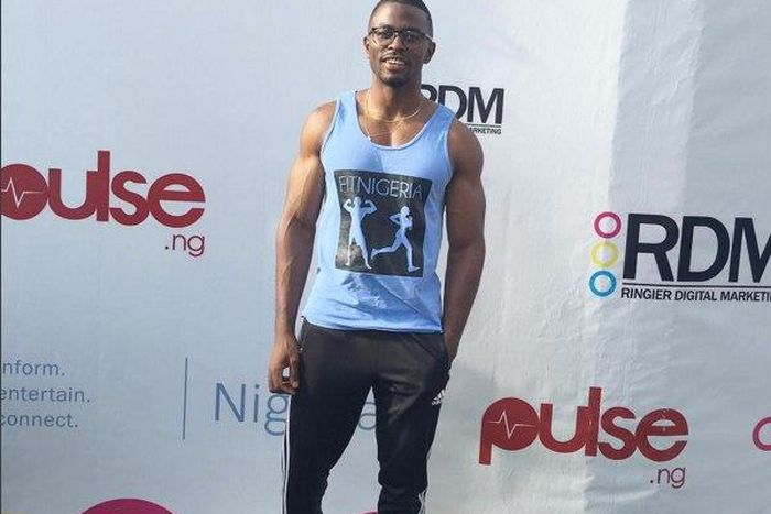 Obinna Udora at Pulse TV studio