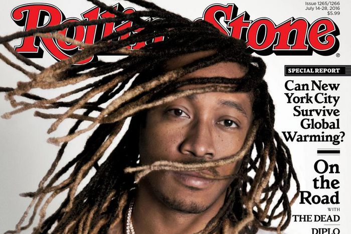 Rapper lands cover of Rolling Stone magazine