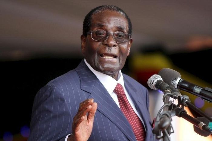 Zimbabwe's President Robert Mugabe, file.
