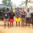 The arrested oil thieves