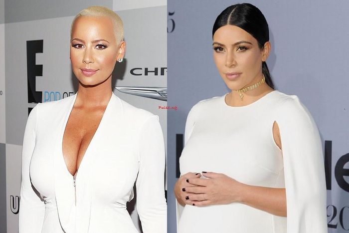 Amber Rose , Kim Kardashian