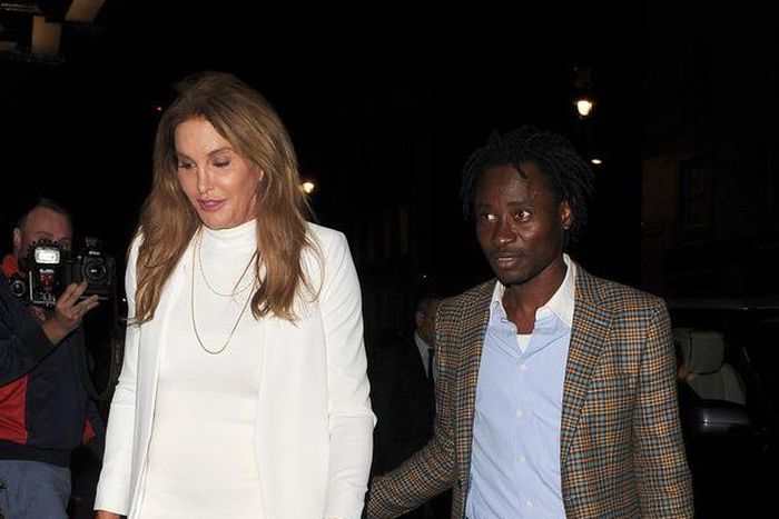 Caitlyn Jenner with Nigerian gay rights activist, Bisi Alimi