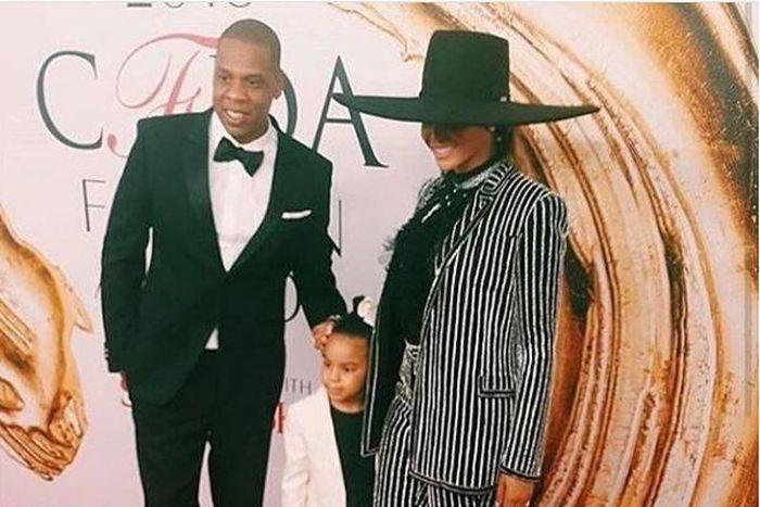 Beyonce, Blue Ivy and Jay-Z