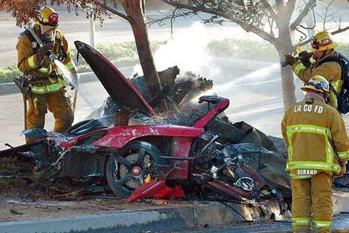 Paul Walker's car crash