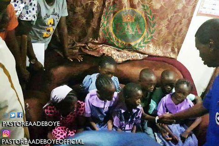 Bishop Adeboye pays condolence visit to the family of Mrs Mojisola Elisha Olawale