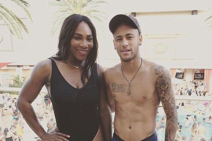 Serena Williams and Neymar