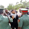 Before the massacre, the Nigerian Army dialogues with the protesting Shiite members.