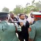Before the massacre, the Nigerian Army dialogues with the protesting Shiite members.