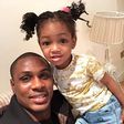 Odion Ighalo and his daughter
