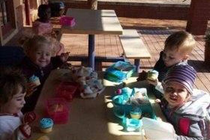 This photo  of a 19-month-old black child made to sit alone in class has gone viral